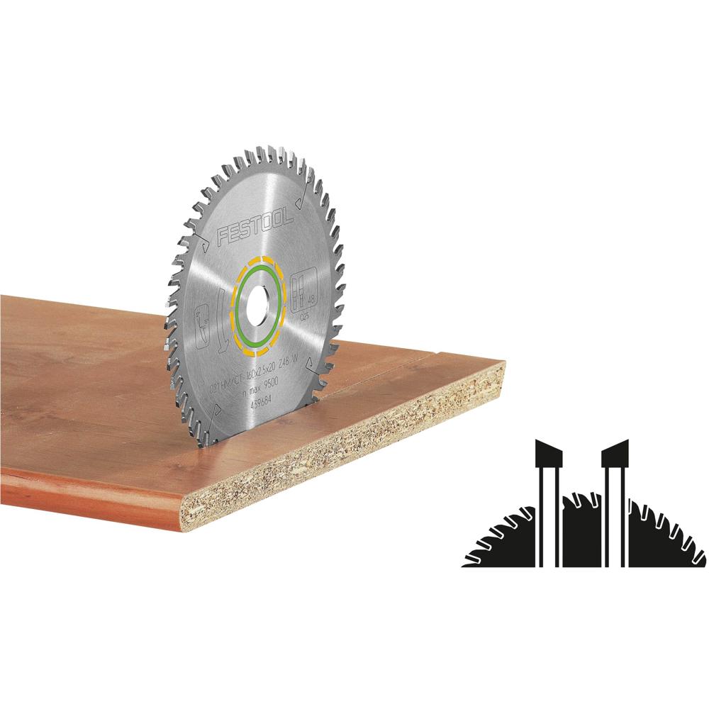 Festool Fine Tooth Wood Cutting Circular Saw Blade 230mm 48t 30mm