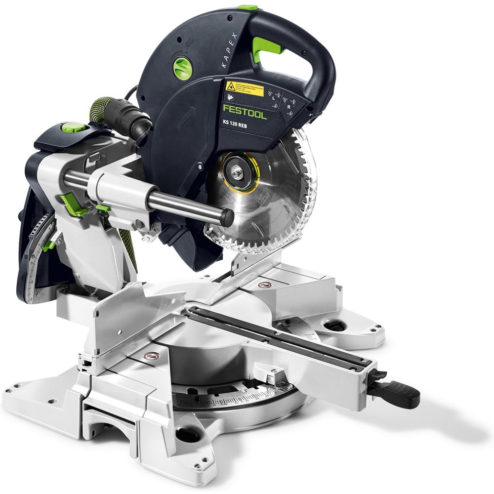 Festool KAPEX KS 120 REB Sliding Compound Mitre Saw 260mm 110v