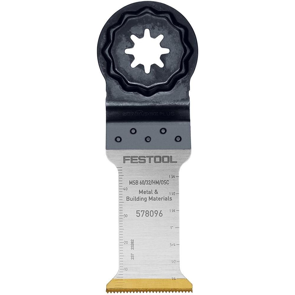 Festool Starlock Plus Carbide Oscillating Multi Tool Plunge Blade 32mm Pack Of 1