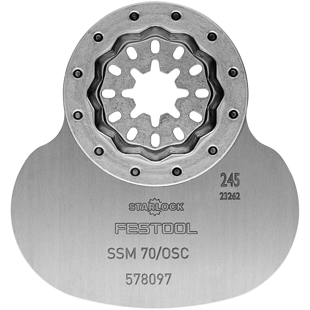 Festool Starlock Silicone Cutting Oscillating Multi Tool Blade 70mm Pack Of 1