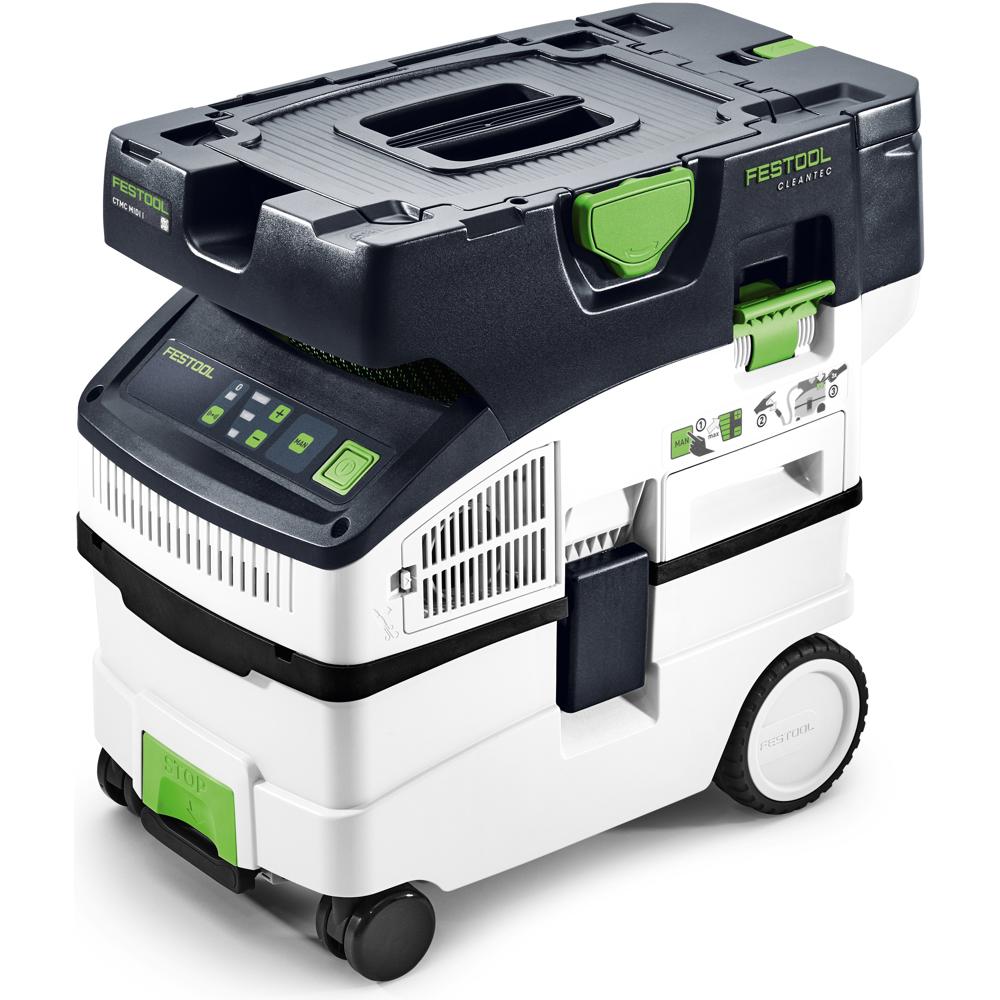 Festool CTMC Cleantec MIDI 18v Cordless M Class Mobile Dust Extractor No Batteries No Battery Charger