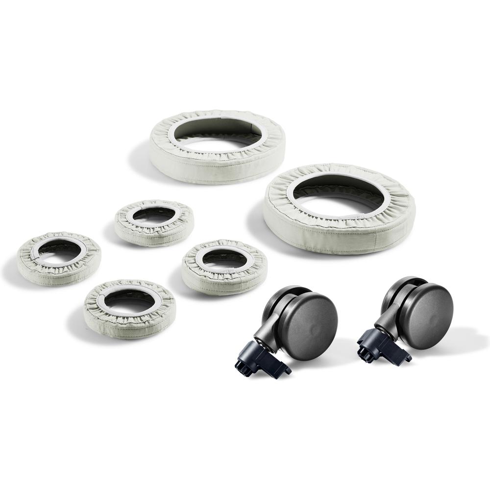 Festool Protective Wheel Covers for Pre-2024 CT 26 and 36 E Dust Extractors