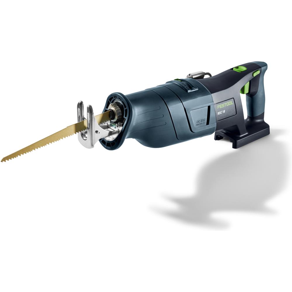 Festool RSC 18 EB 18v Cordless Reciprocating Saw No Batteries No Battery Charger Case