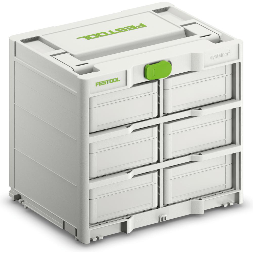 Festool Sys3-Rk/6 M 337-Set Systainer Rack