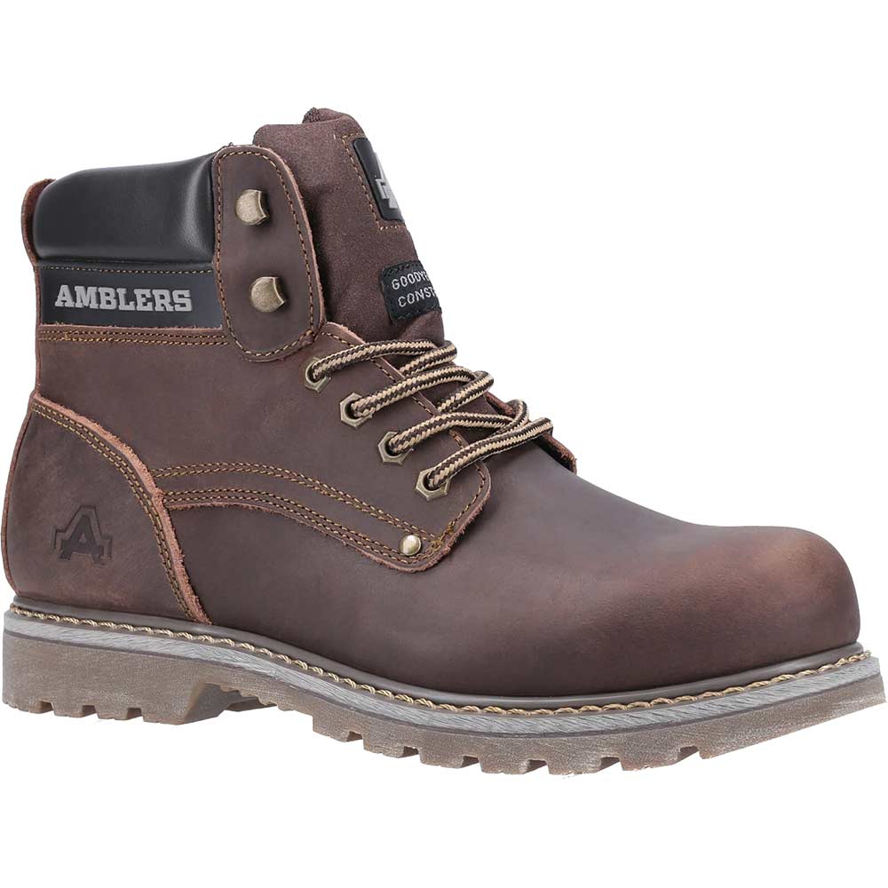 Image of Amblers Mens Dorking Casual Boots Crazy Horse Size 6