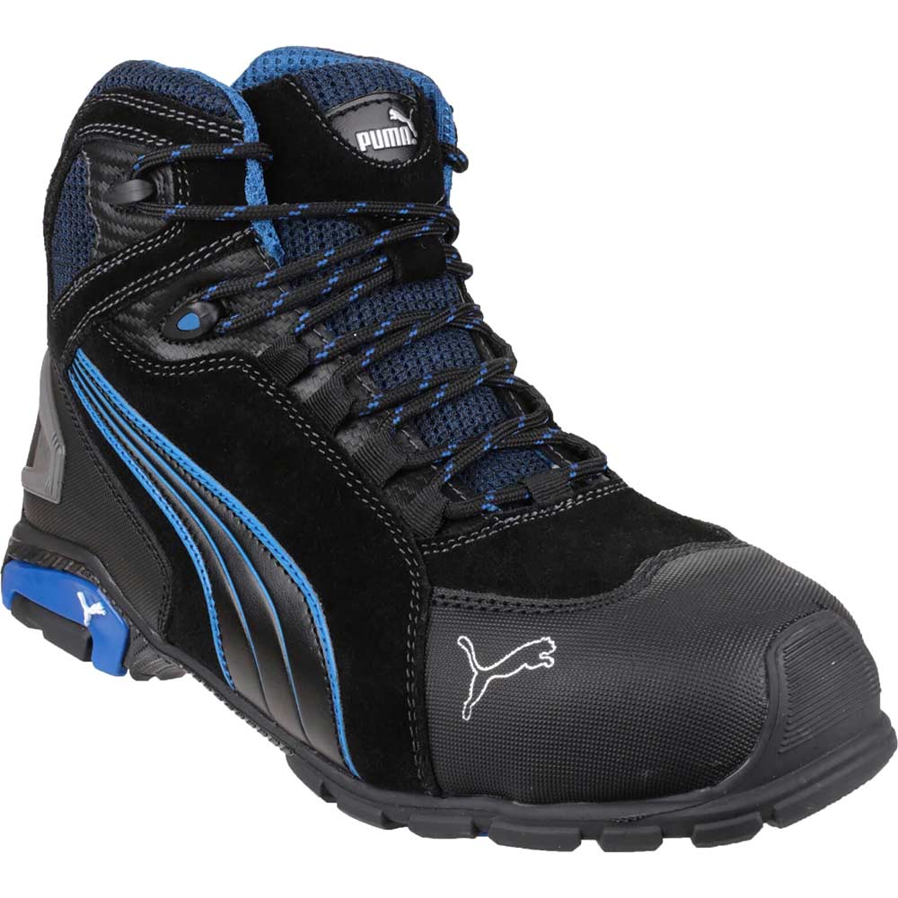 Puma Mens Safety Rio Mid Safety Boots Black Size 11