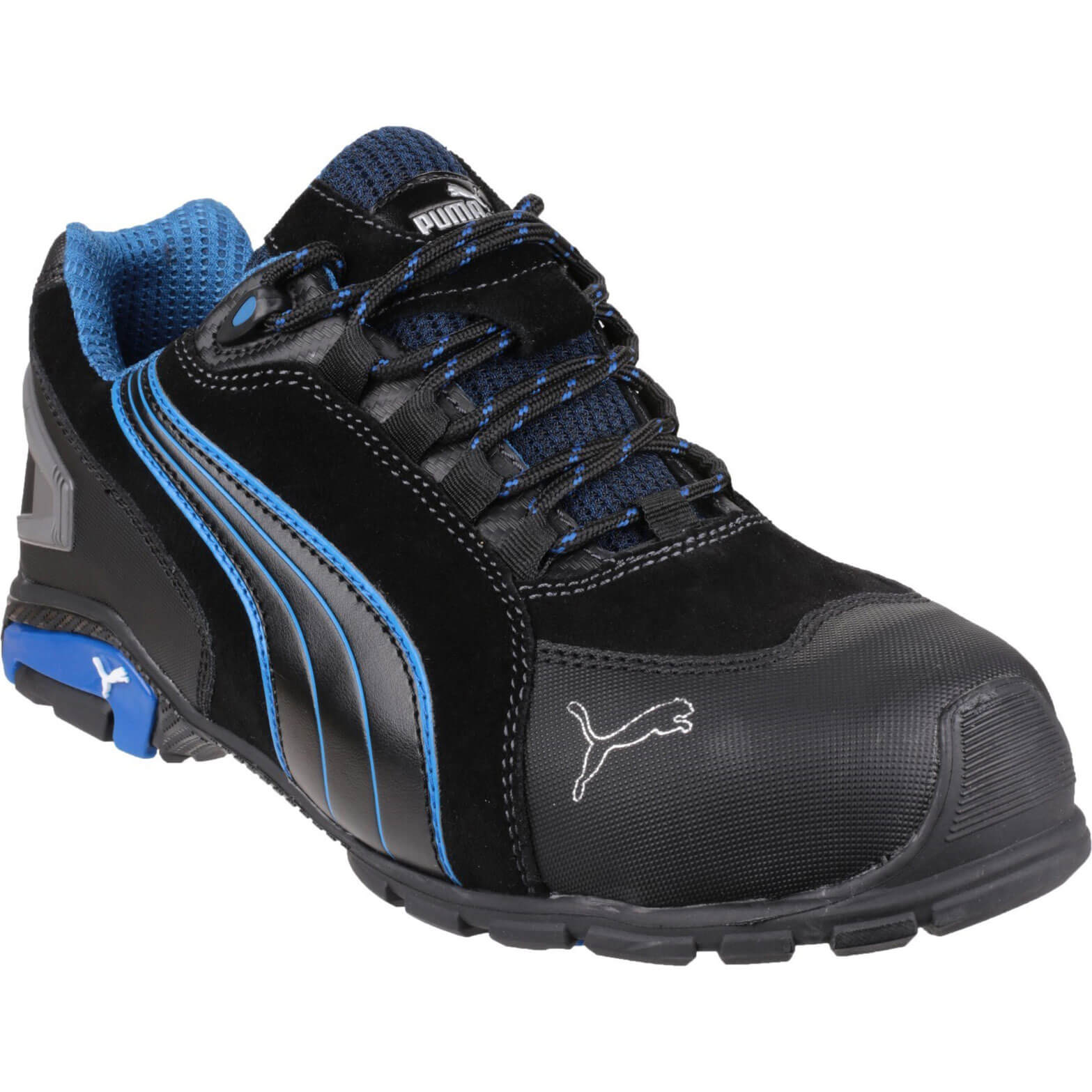 Image of Puma Mens Safety Rio Low Safety Boots Black Size 7