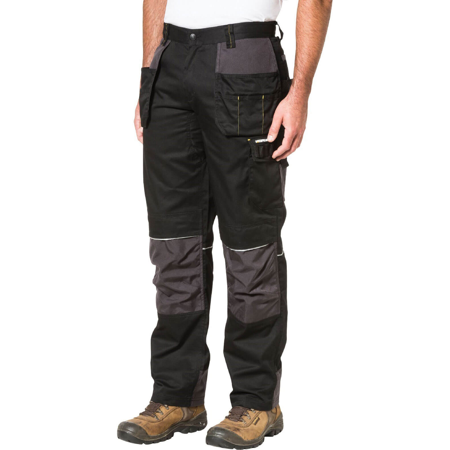 Image of Caterpillar Mens Skilled Ops Trousers Graphite 34" 30"
