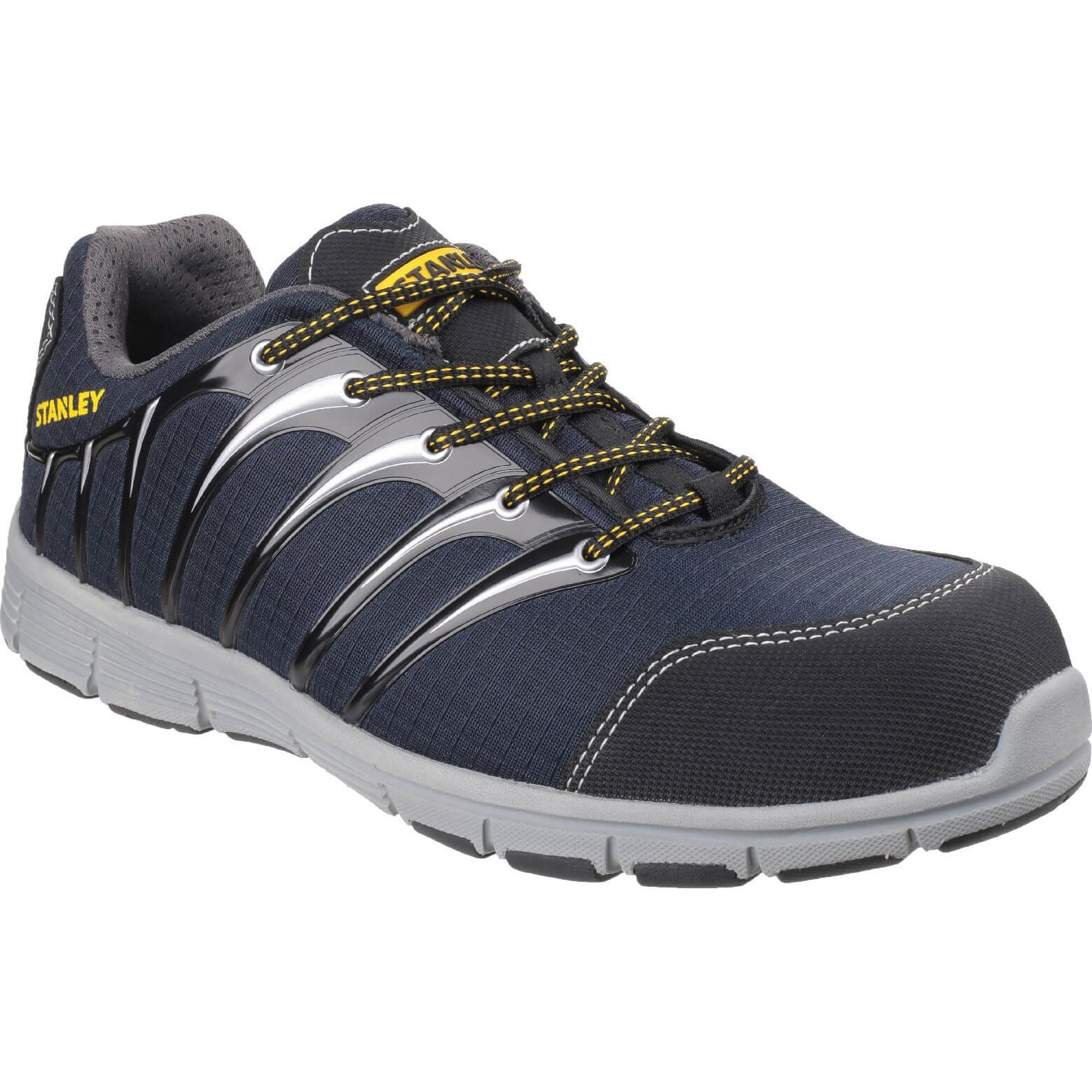Image of Stanley Globe S1 P Sports Safety Trainer Navy / Grey Size 10