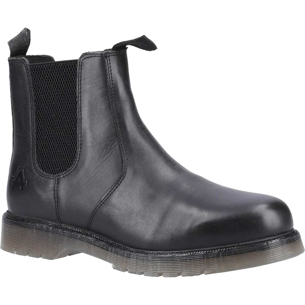 Amblers Mens Colchester Boots Black Size 13