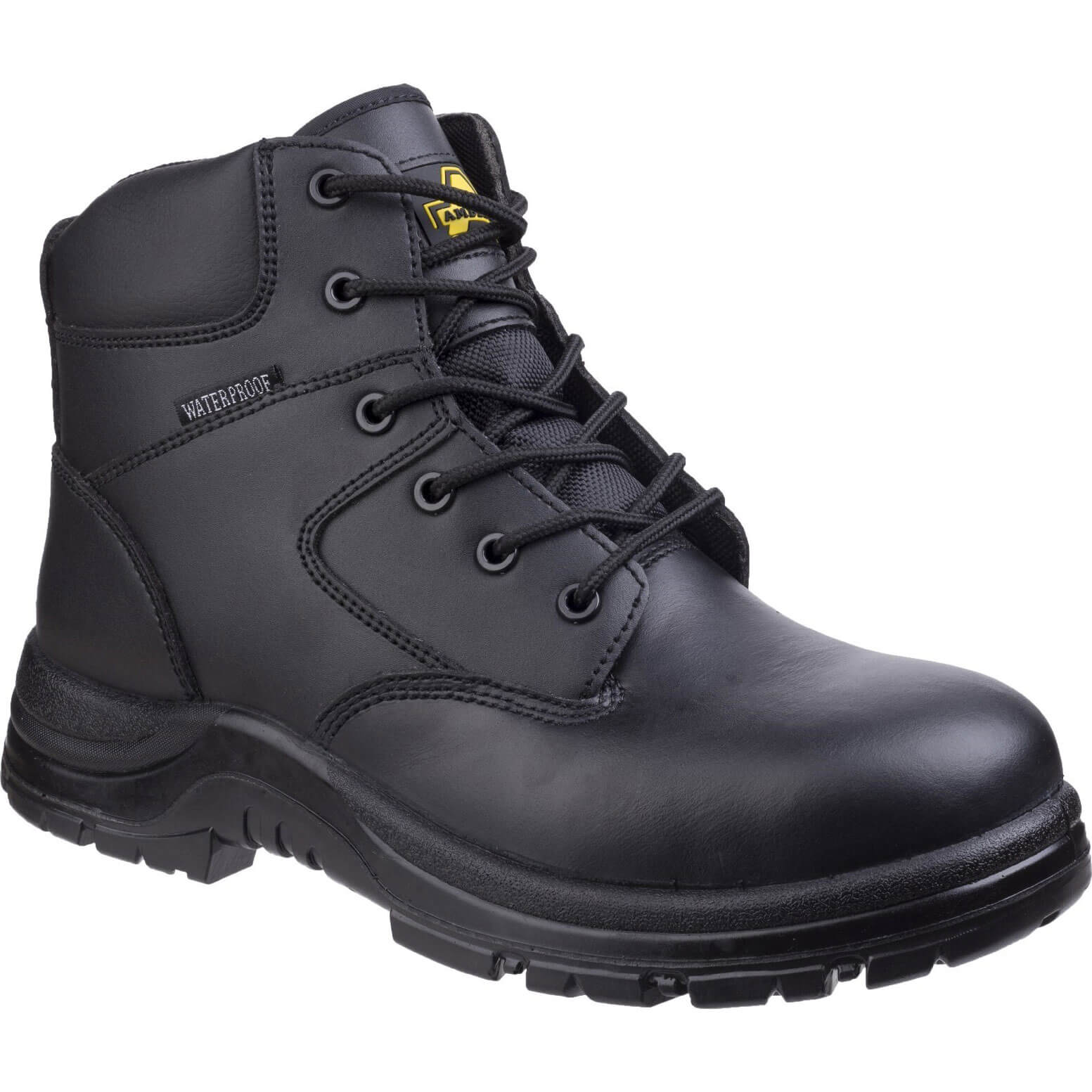 Image of Amblers Safety FS006C Metal Free Waterproof Safety Boots Black Size 11