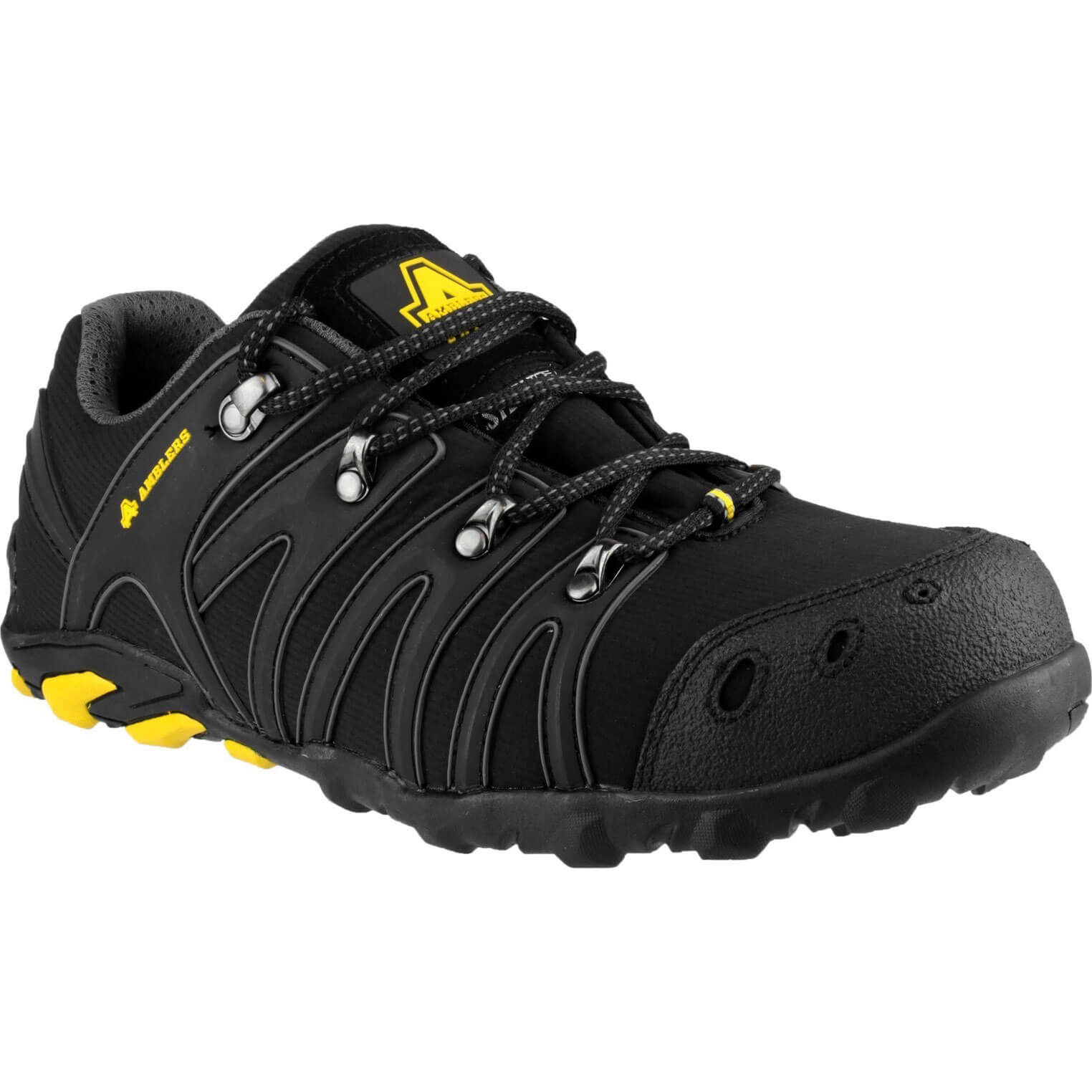 Image of Amblers Safety FS23 Soft Shell Trainer Black Size 6