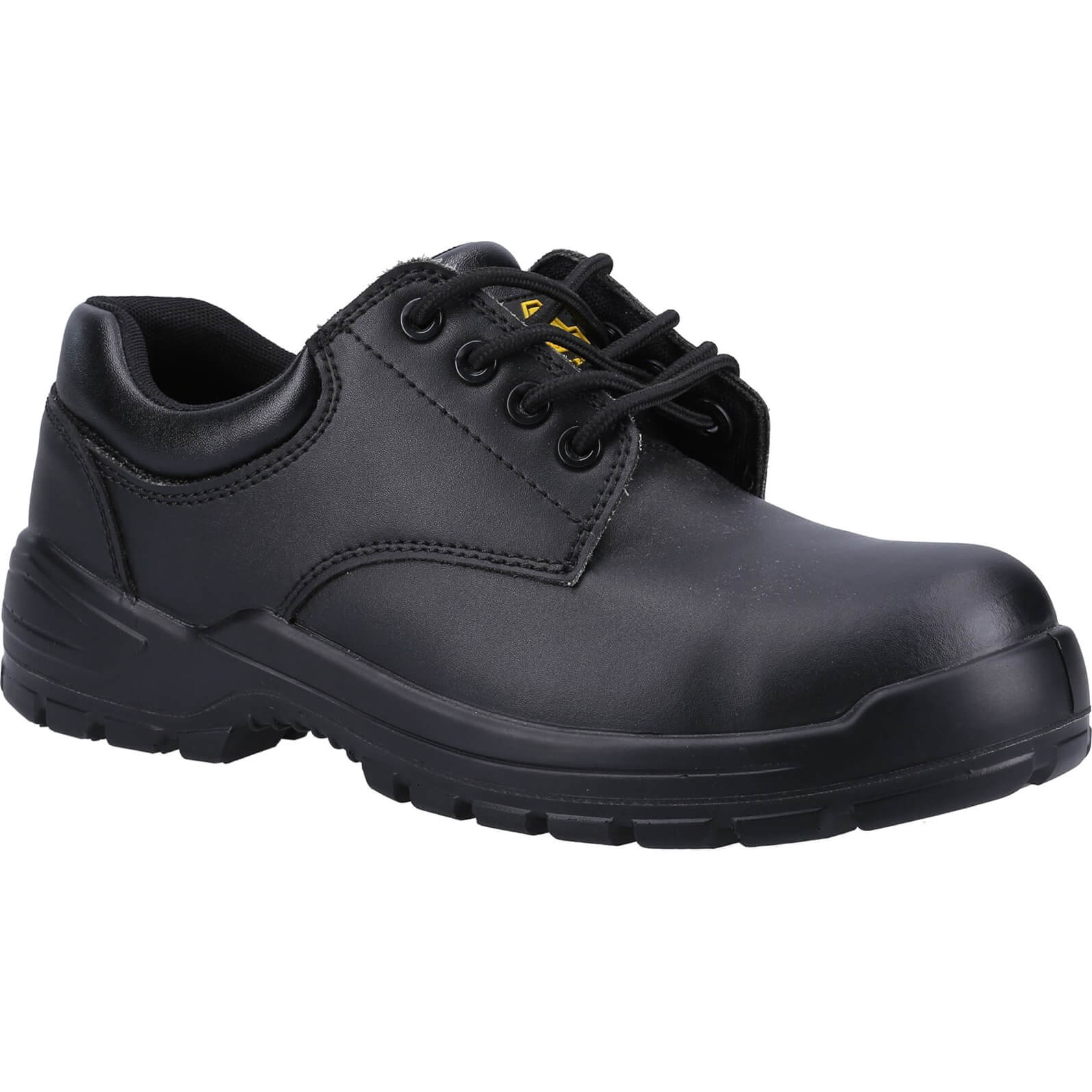 Image of Amblers Safety FS38C Metal Free Composite Gibson Lace Safety Shoe Black Size 3