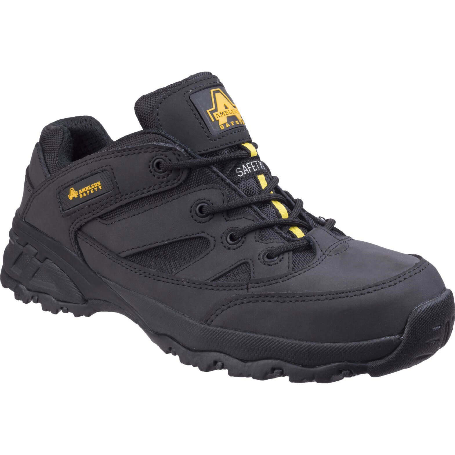 Image of Amblers Safety FS68C Fully Composite Metal Free Safety Trainer Black Size 9
