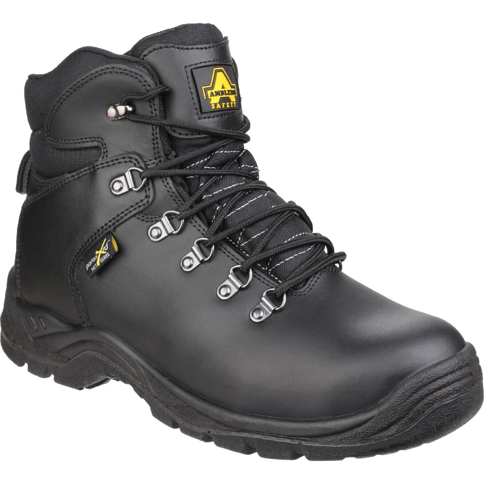 Image of Amblers Mens Safety As335 Poron Xrd Internal Metatarsal Safety Boots Black Size 13