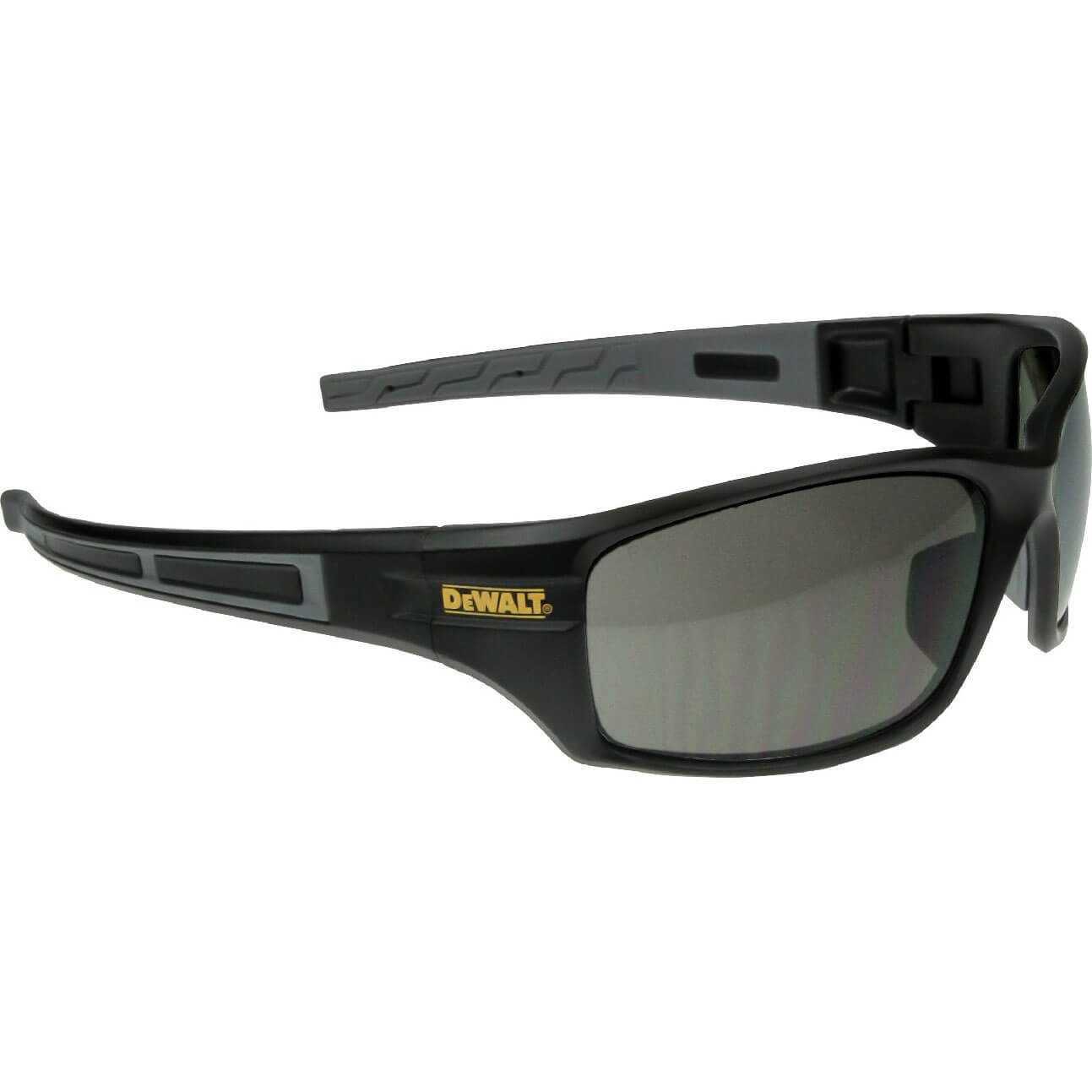 Image of DeWalt DPG101 Auger Safety Glasses Black Charcoal
