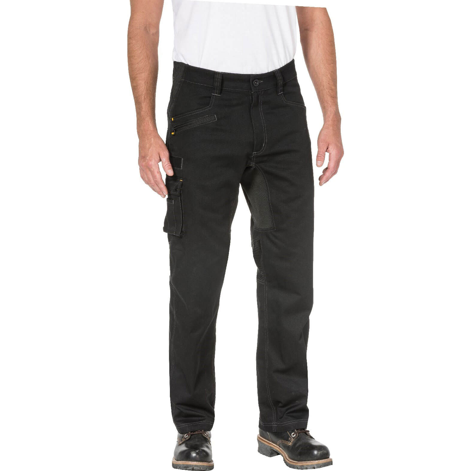Image of Caterpillar Mens Operator FX Trousers Black 36" 34"