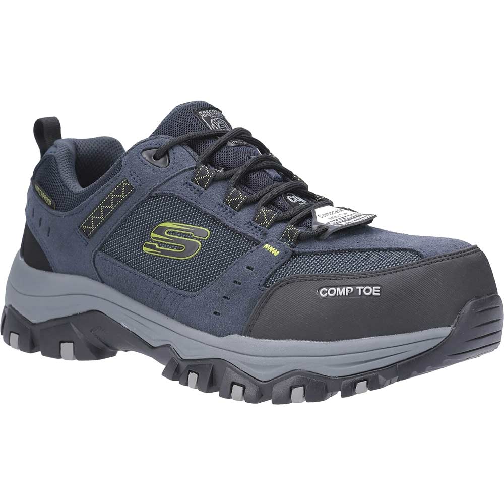 Skechers Work Greetah Hiker Boot Navy / Black Size 6