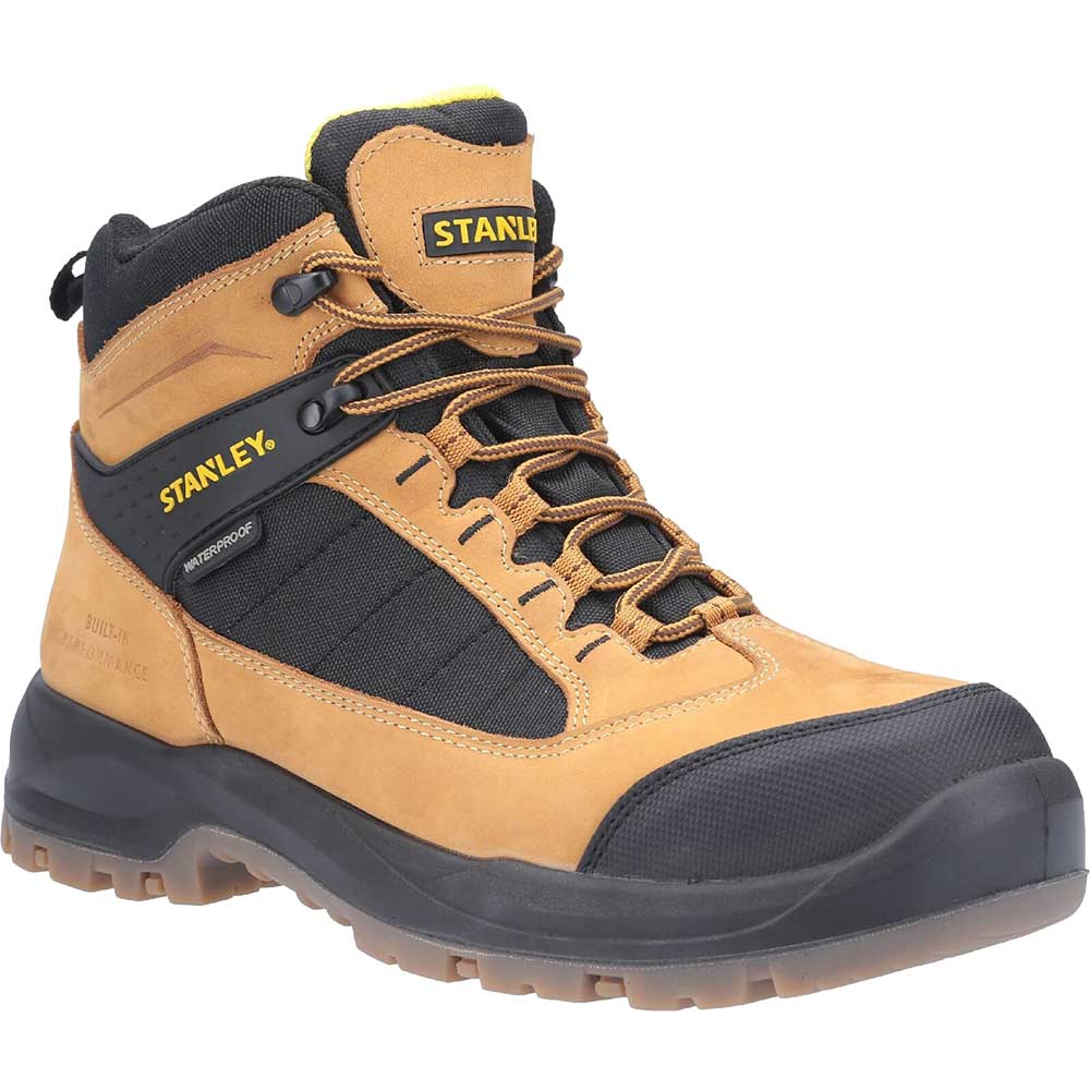 Stanley Mens Berkeley Safety Boot Honey Size 7