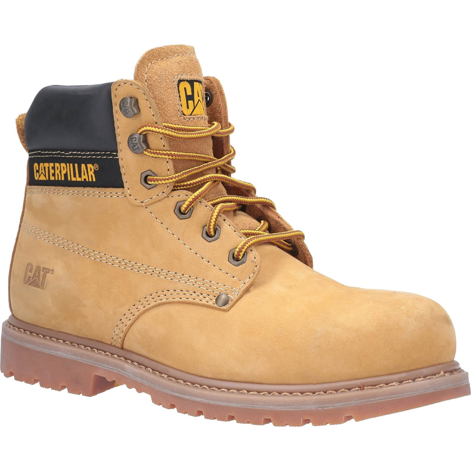Image of Caterpillar Powerplant GYW Safety Boot Honey Size 12