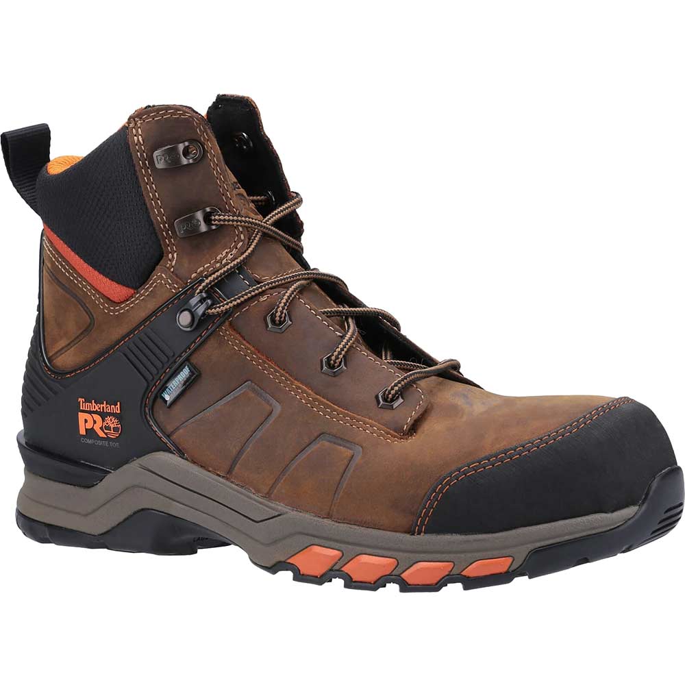 Image of Timberland Pro Hypercharge Work Boot Brown Size 8