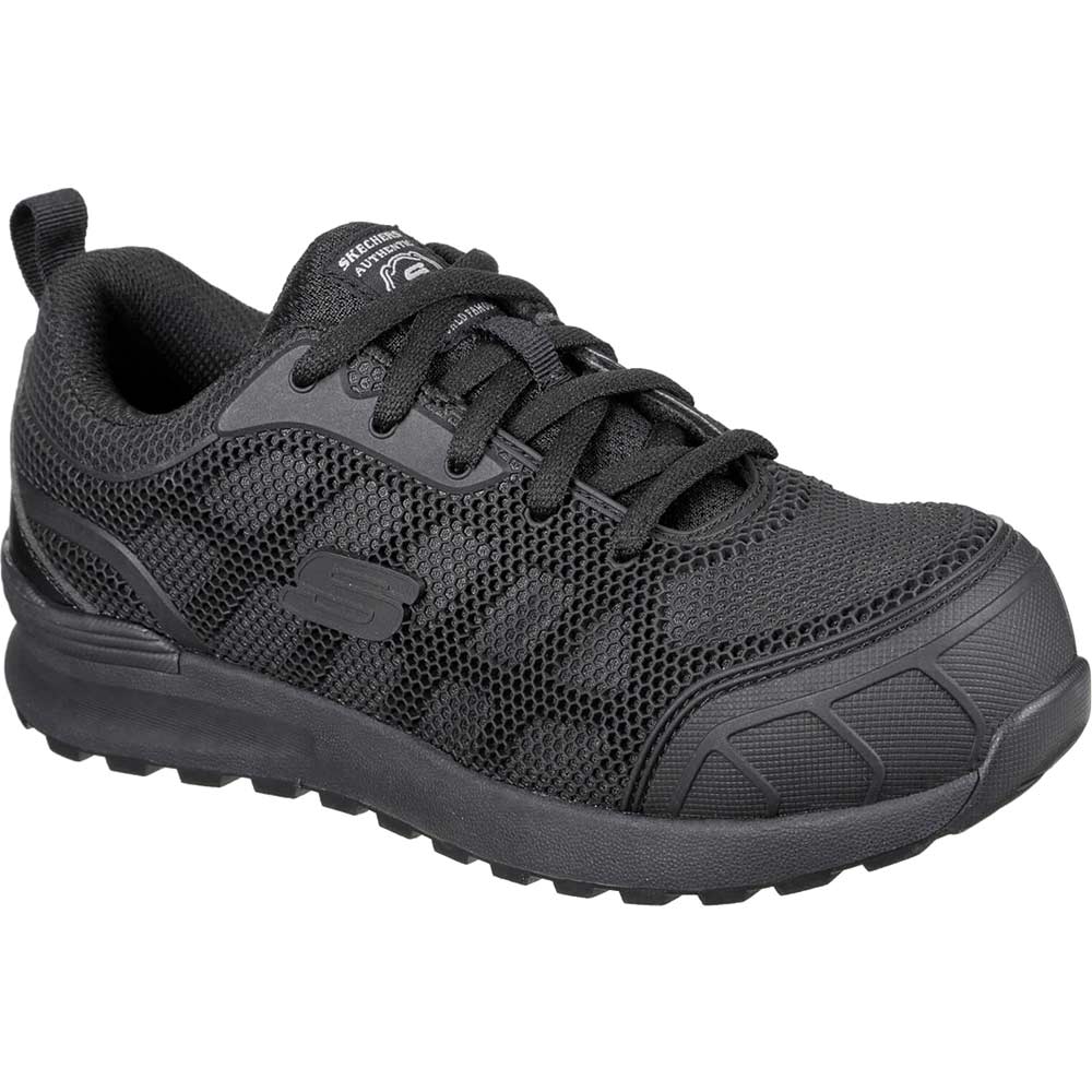 Skechers Bulklin Ayak Womens Safety Shoes Black Size 6