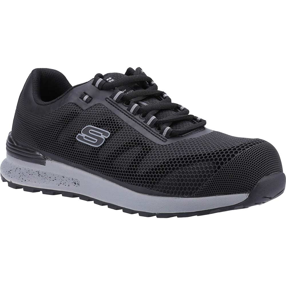 Skechers Bulklin Bragoo Ultimate Comfort Safety Shoe Black Size 11