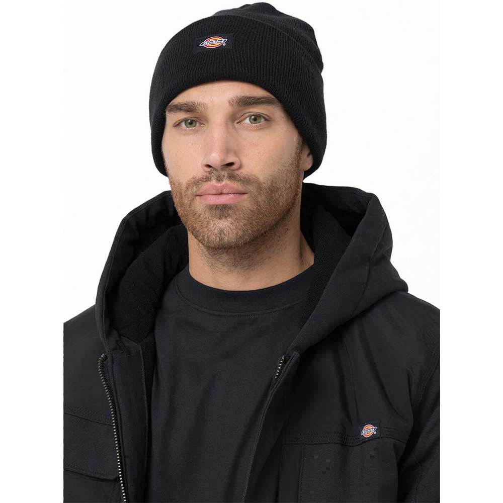 Image of Dickies Acrylic Cuffed Beanie Black One Size