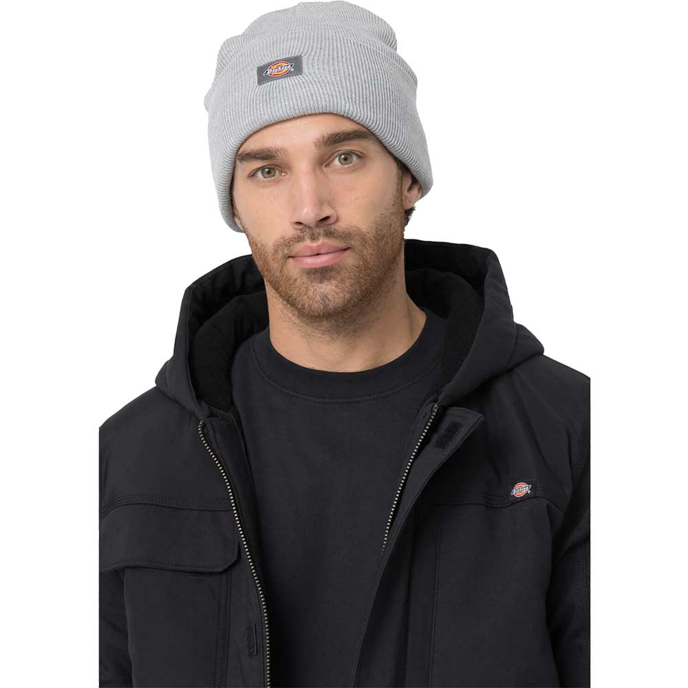 Dickies Acrylic Cuffed Beanie Heather Grey One Size