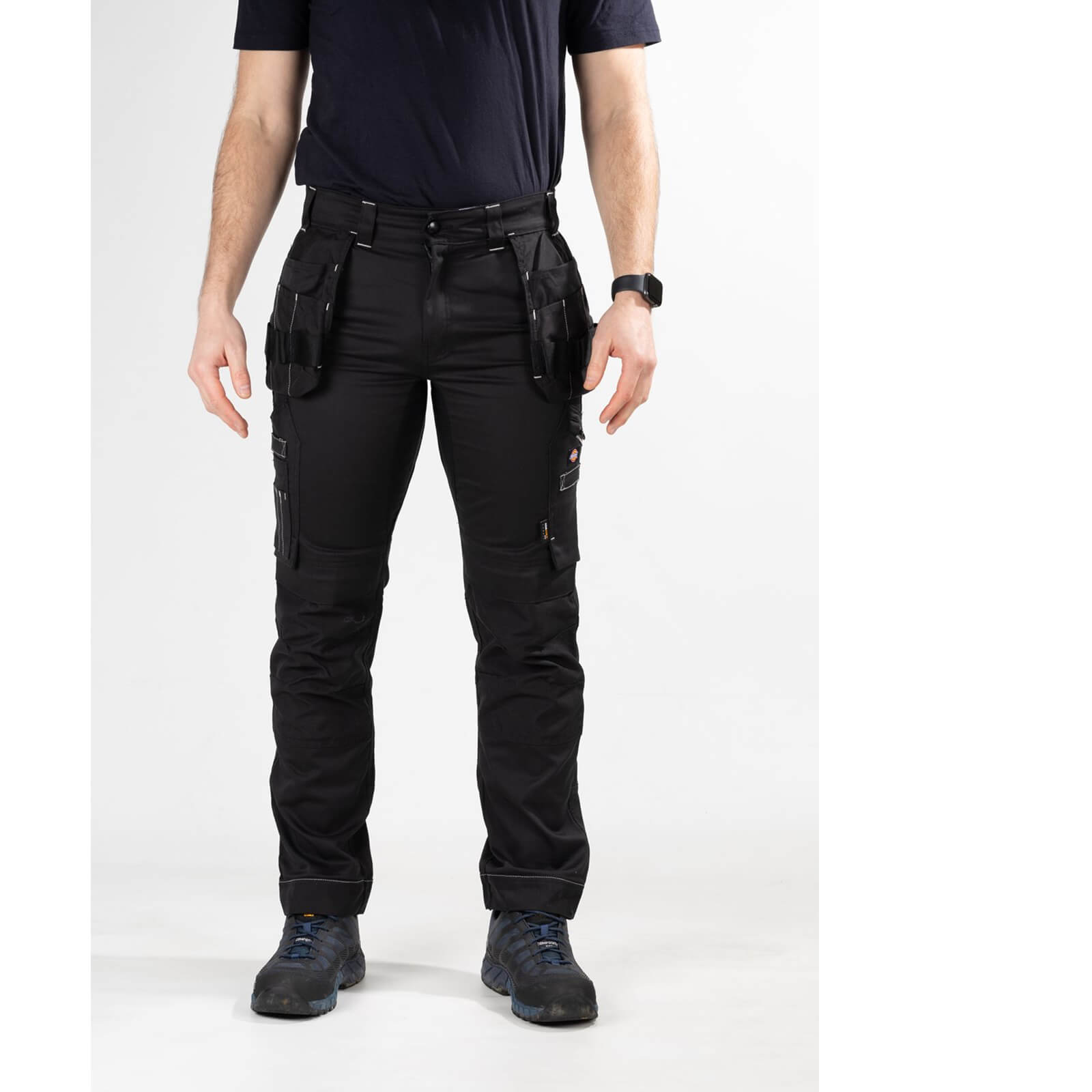 Image of Dickies Holster Universal Flex Trousers Black 30" 30"