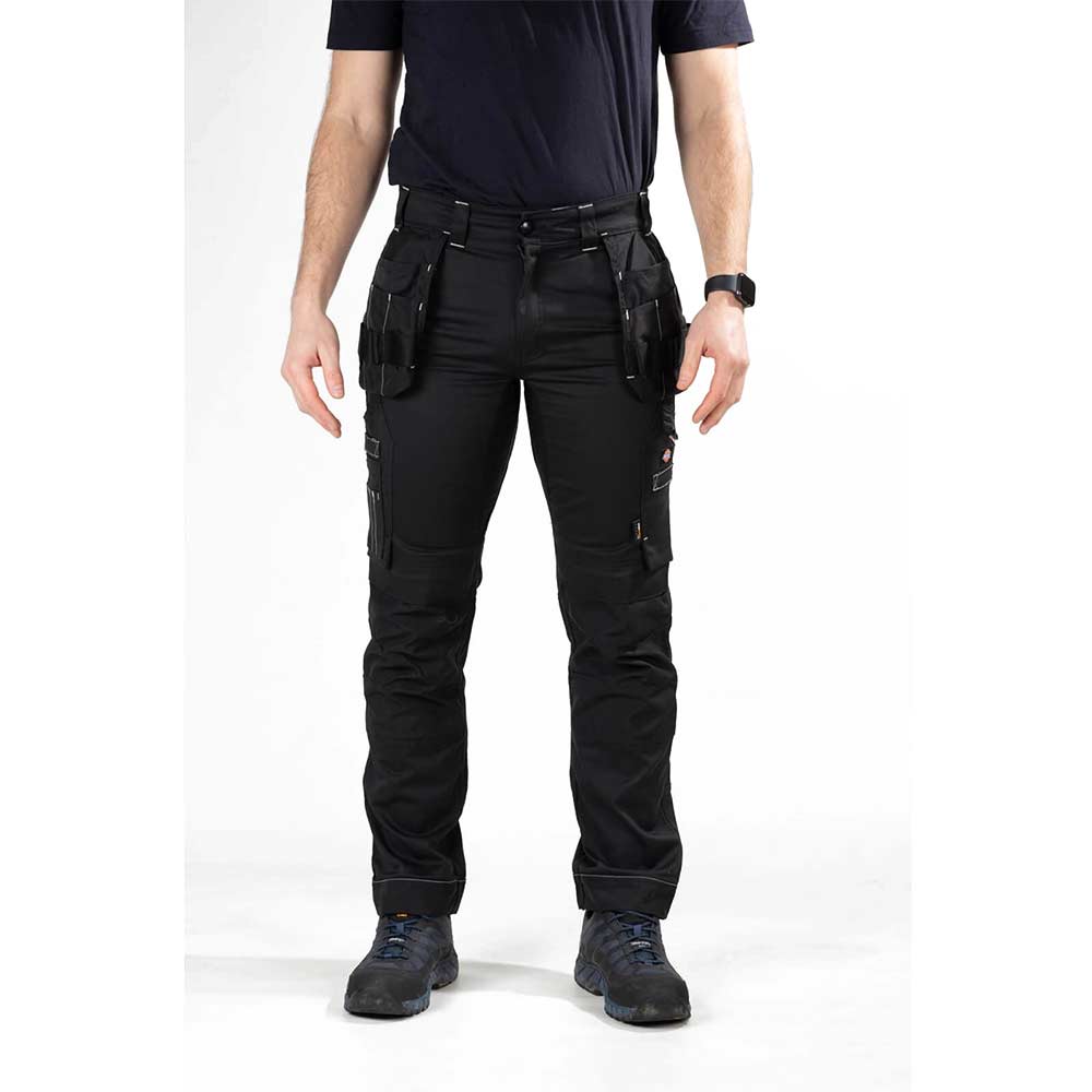 Image of Dickies Holster Universal Flex Trousers Black 30" 30"