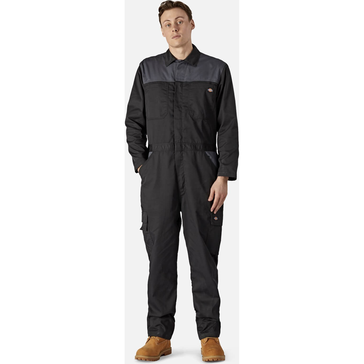 Image of Dickies Everyday Coverall Black / Grey 2XL