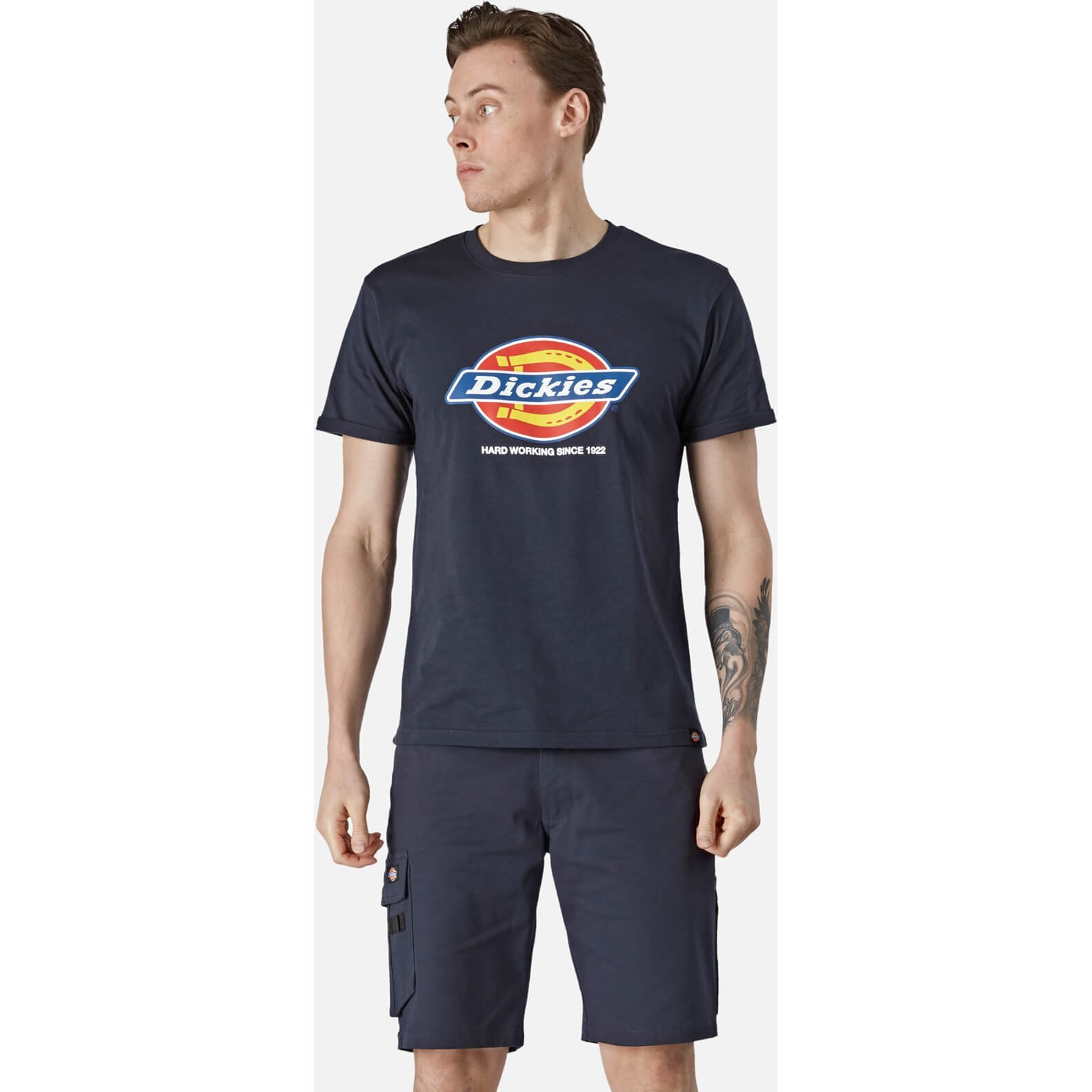 Image of Dickies Denison T Shirt Navy Blue L