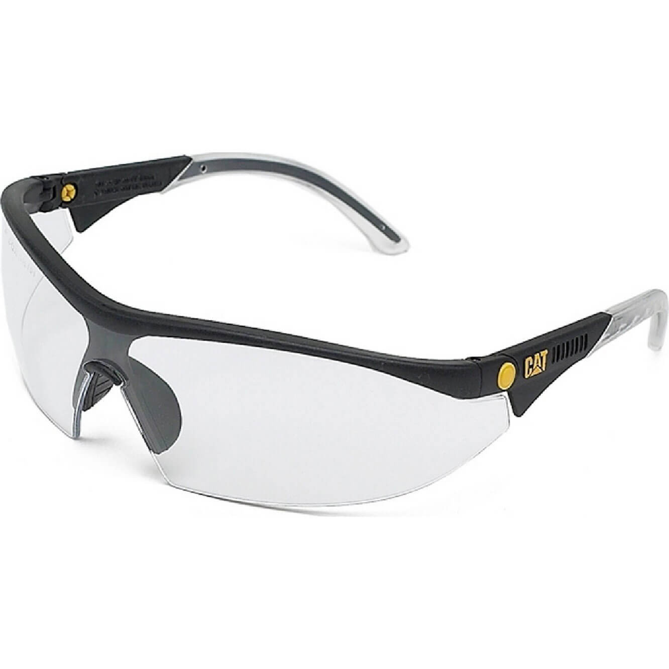 Image of Caterpillar Digger Protective Safety Glasses Clear