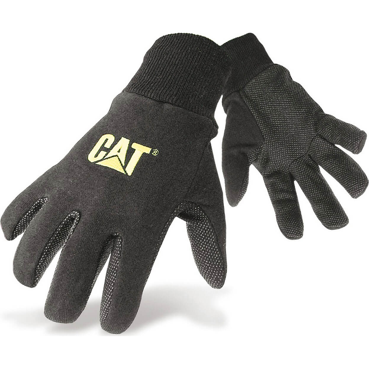 Image of Caterpillar Jersey Dotted Glove L