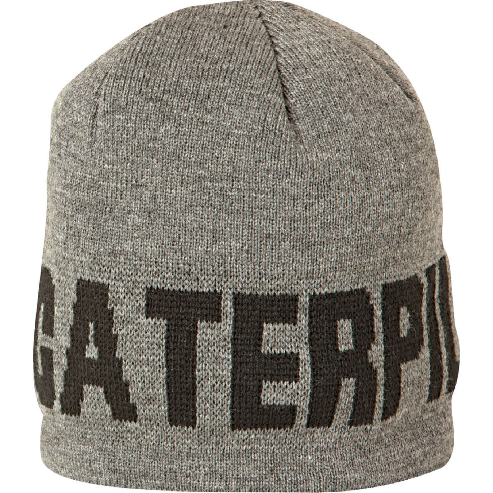 Image of Caterpillar Branded Beanie Cap Grey One Size