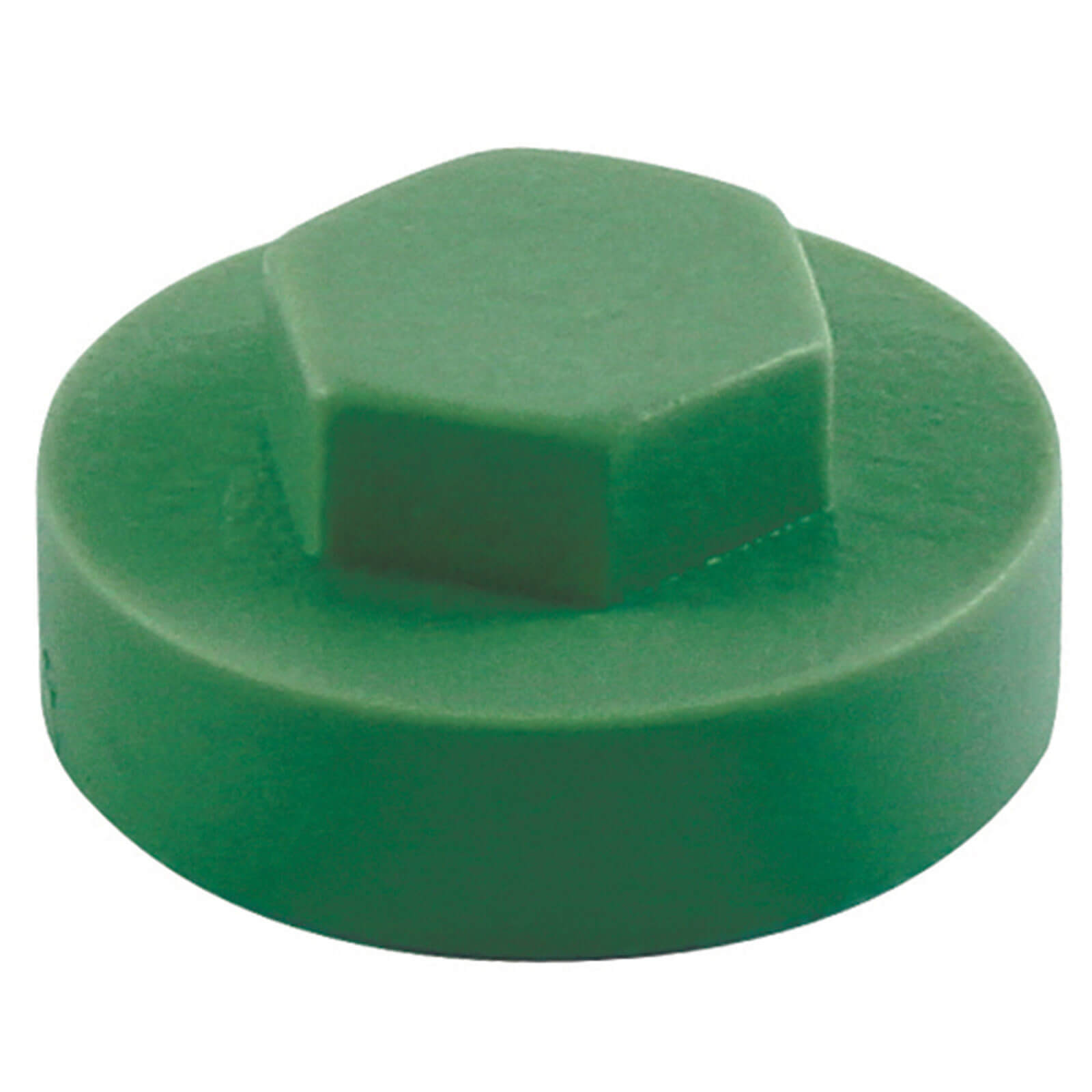 Image of Colour Match Hexagon Screw Cover Cap 5/16" x 16mm Juniper Green Pack of 1000