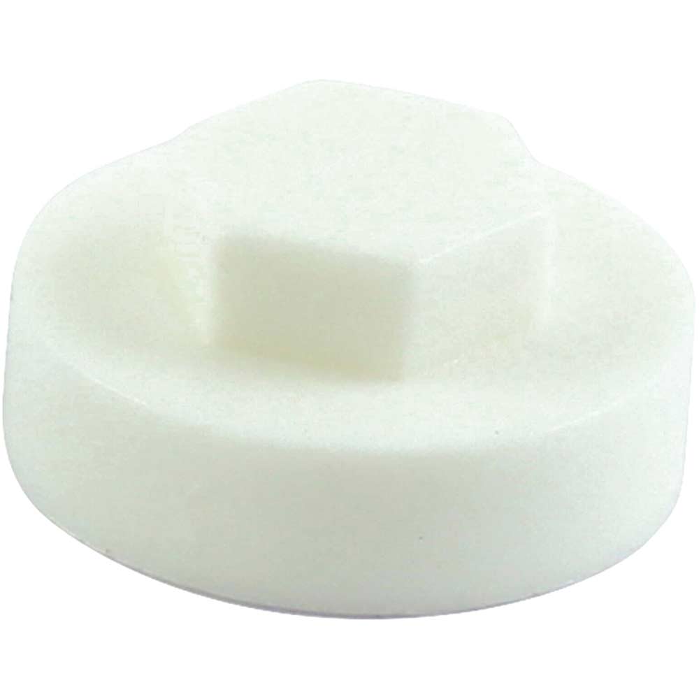 Image of Colour Match Hexagon Screw Cover Cap 5/16" x 16mm White Pack of 1000