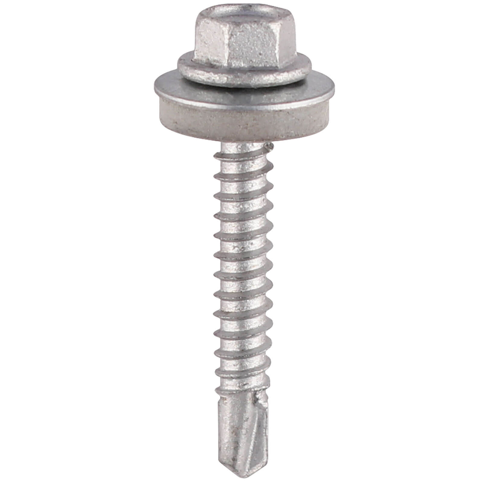 Image of Hex Head Self Drilling Screws for Light Section Steel 5.5mm 82mm Pack of 100