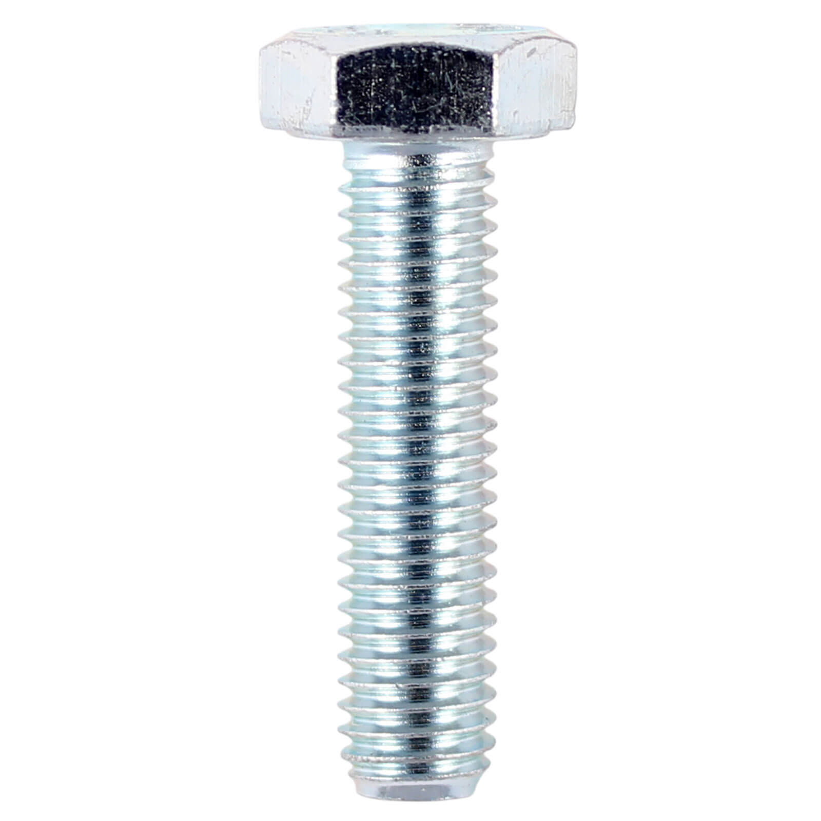 Image of Hexagon High Tensile Set Screw Zinc Plated M10 20mm Pack of 200