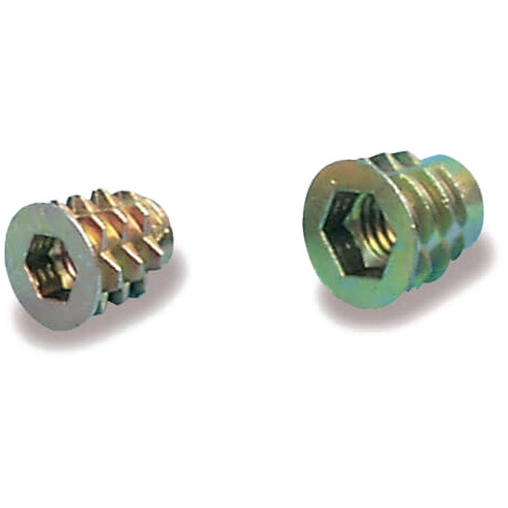 Trend Threaded Insert for Wood M8 Thread Pack of 10