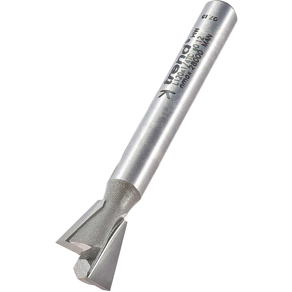 Trend Leigh Dovetail Jig Router Cutter 12.7mm 12mm 1/4