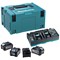 Makita 1911G4-9 40v Max XGT 4 x BL4040F High Output Battery and 110v Twin Charger Kit 