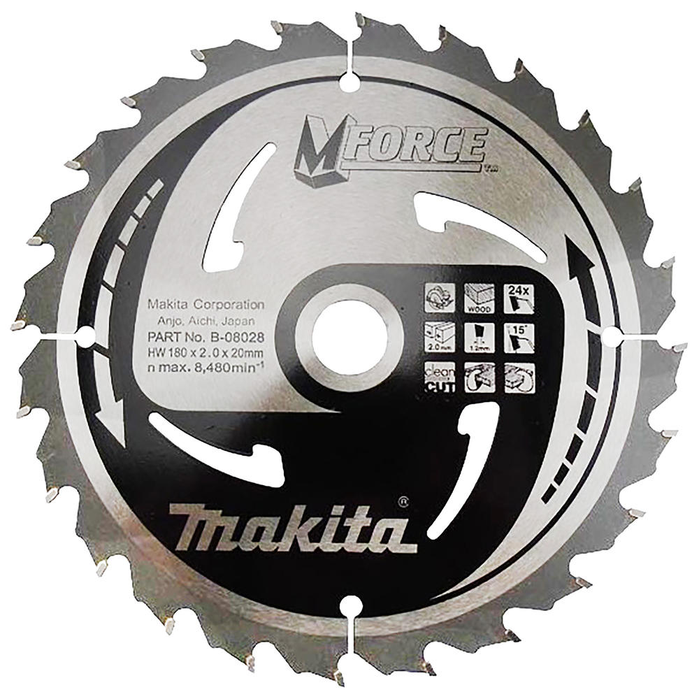 Makita Mforce Circular Saw Blade For Wood Cutting