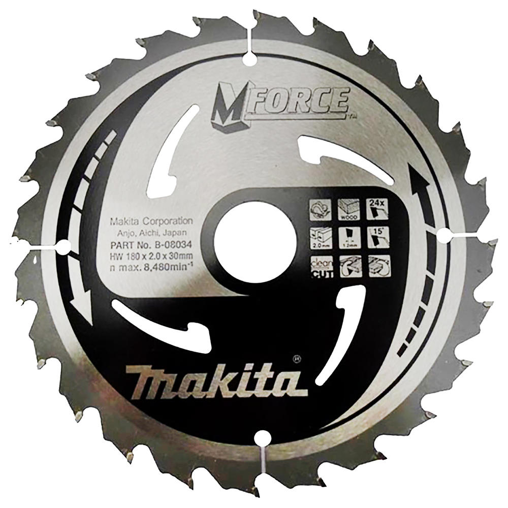 Makita Mforce Circular Saw Blade For Wood Cutting