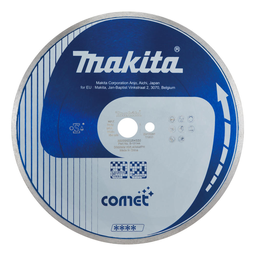 Makita Comet Continuous Rim Diamond Tile Cutting Disc 300mm