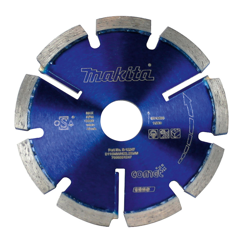 Image of Makita Comet Diamond Mortar Raking Disc 115mm 6mm 22mm