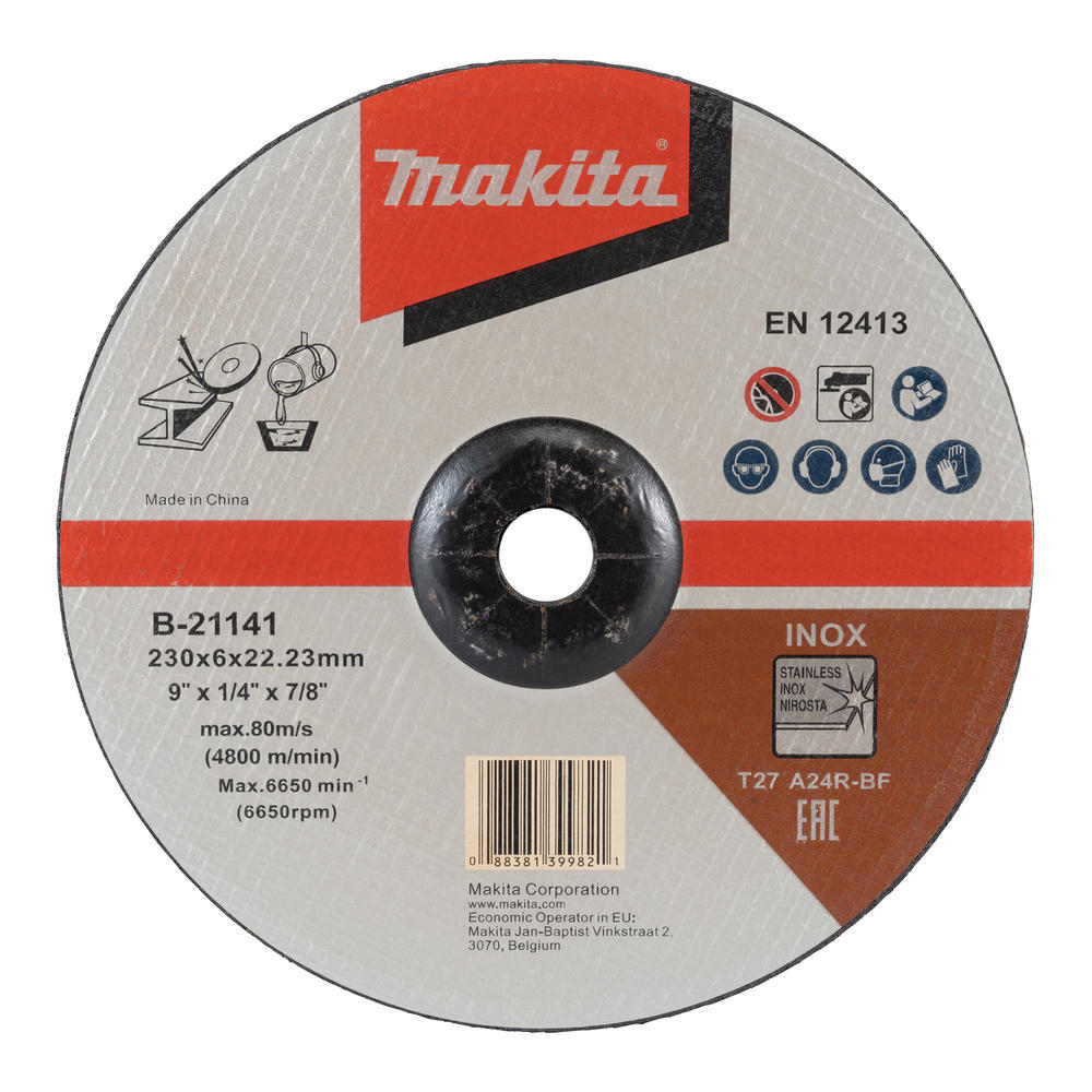 Makita A24R Long Life Metal Depressed Grinding Disc