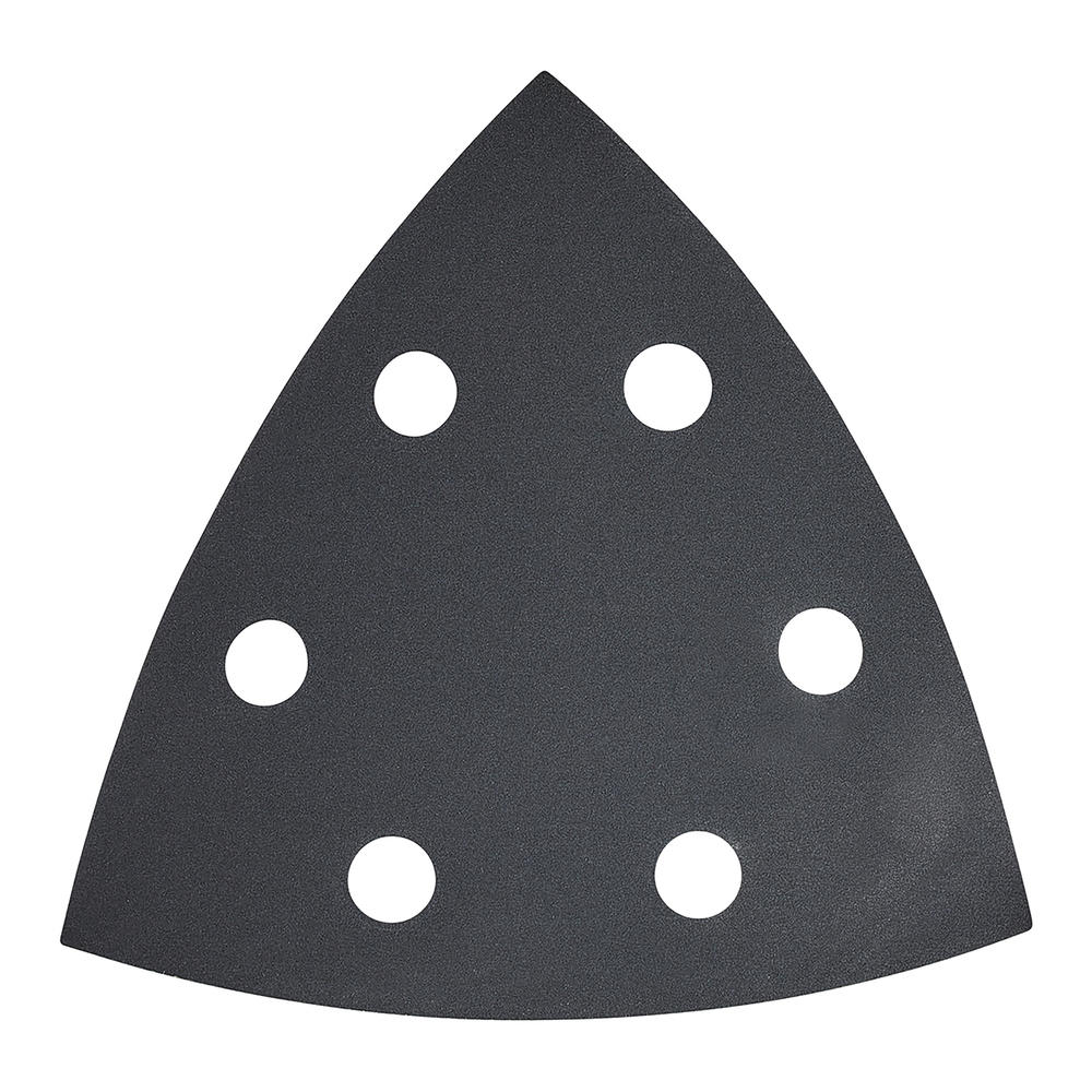 Makita Punched Hook and Loop Black Wood Delta Sanding Sheets