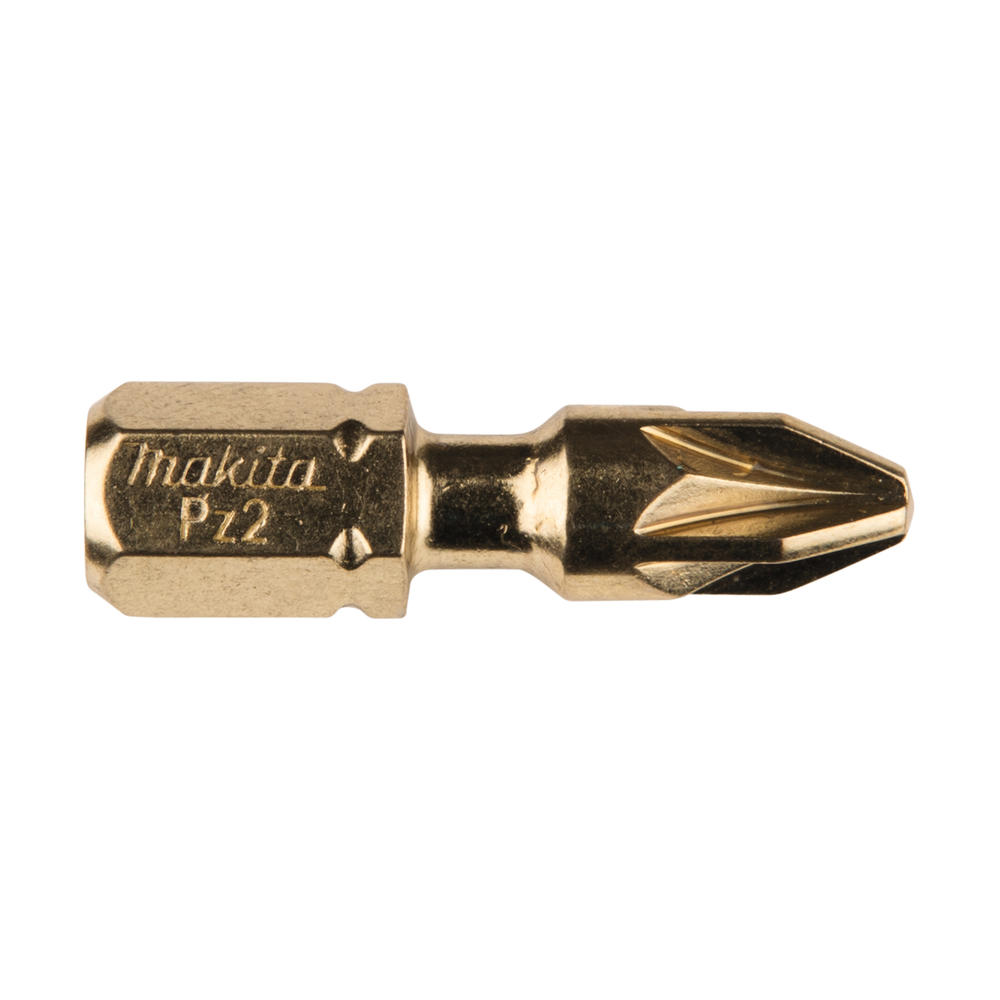 Makita Gold Impact Pozi Screwdriver Bits